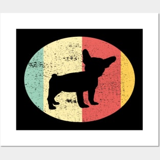 French Bulldog Retro Vintage Posters and Art